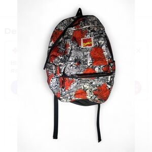 Dance & Marvel Graphic Red and Black Backpack